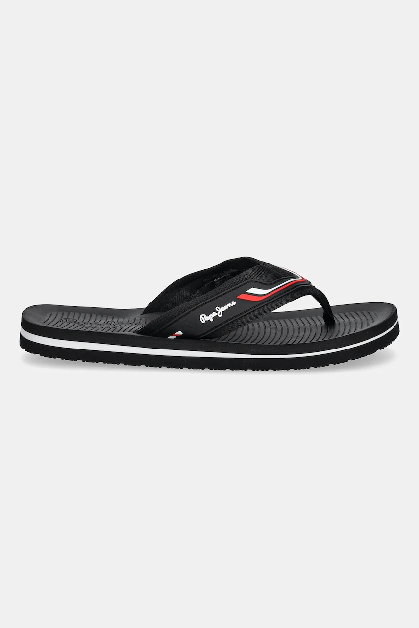 Вьетнамки Pepe Jeans WEST CLUB цвет чёрный PMS70162 Вьетнамки Pepe Jeans WEST CLUB цвет чёрный PMS70162