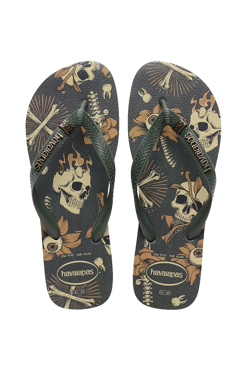 Havaianas slapi TOP TRIBO culoarea verde, 4144505.5983