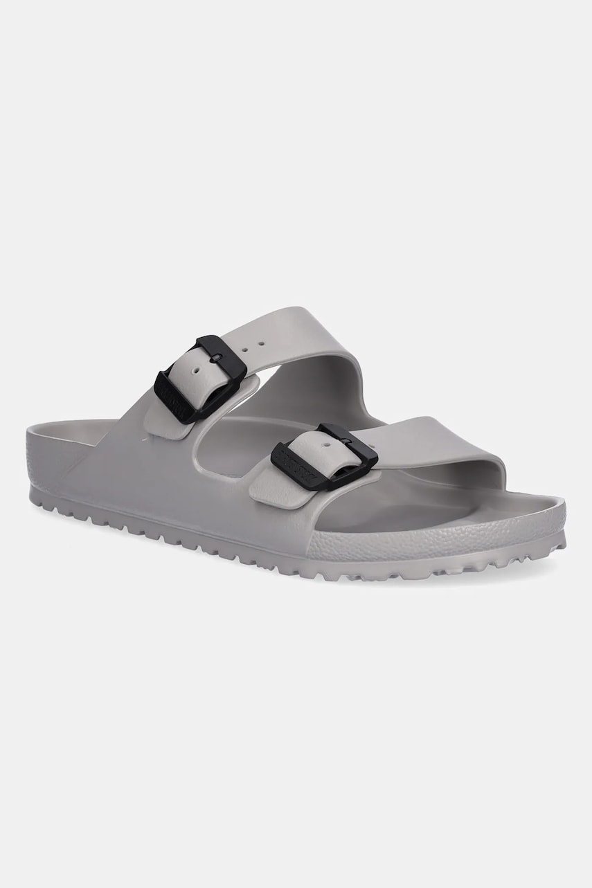 Birkenstock papuci Arizona Stealth Buckle EVA barbati, culoarea gri, 1029791 Birkenstock papuci Arizona Stealth Buckle EVA barbati, culoarea gri, 1029791