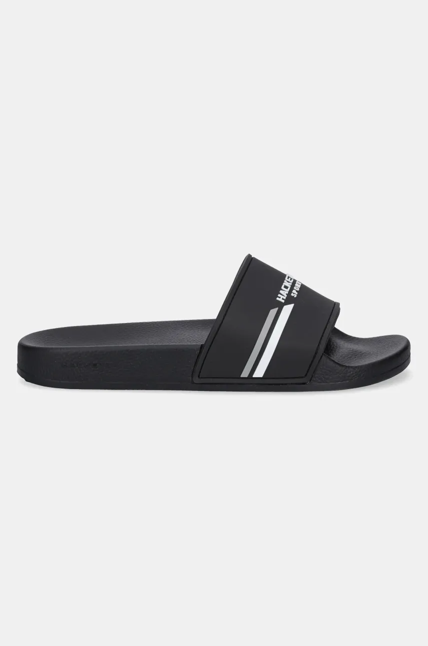 Шлепанцы Hackett London SLIDER SPORT мужские цвет чёрный HMS21287 Шлепанцы Hackett London SLIDER SPORT мужские цвет чёрный HMS21287