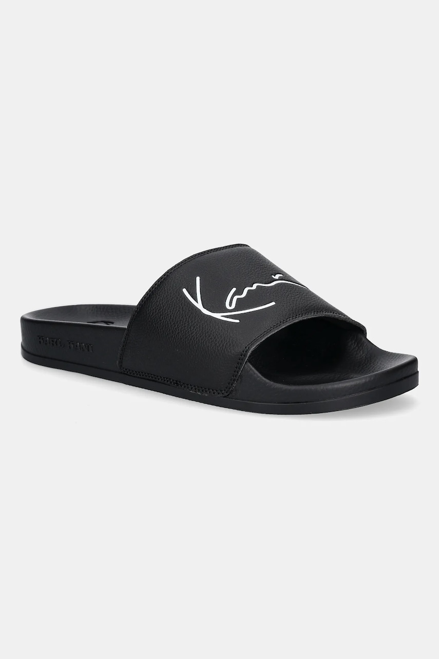 Karl Kani papuci Pool Slide culoarea negru, 1031640