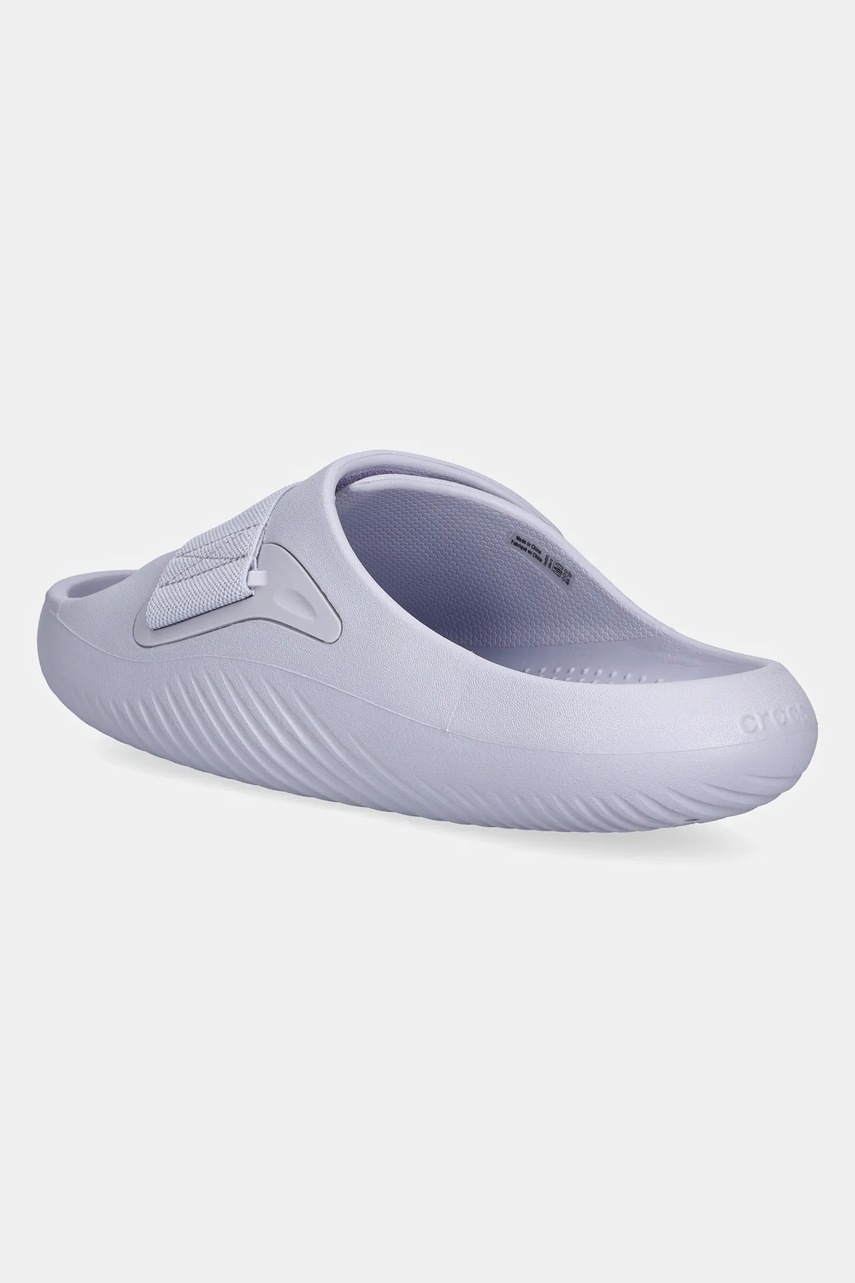 Crocs papucs Mellow Luxe Recovery Slide lila, 209413.5BR termék 2. képe