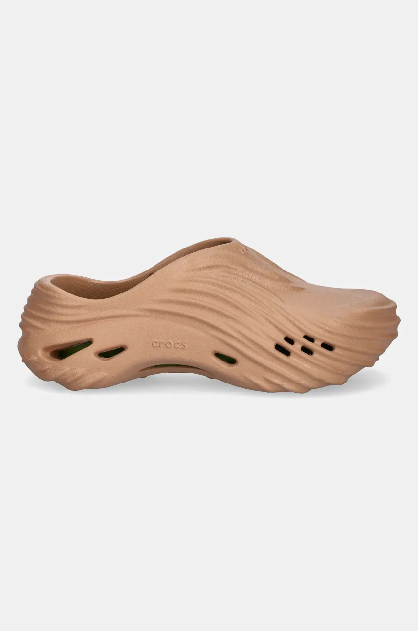 Шлепанцы Crocs Echo Wave Clog цвет коричневый 210521.2CC Шлепанцы Crocs Echo Wave Clog цвет коричневый 210521.2CC
