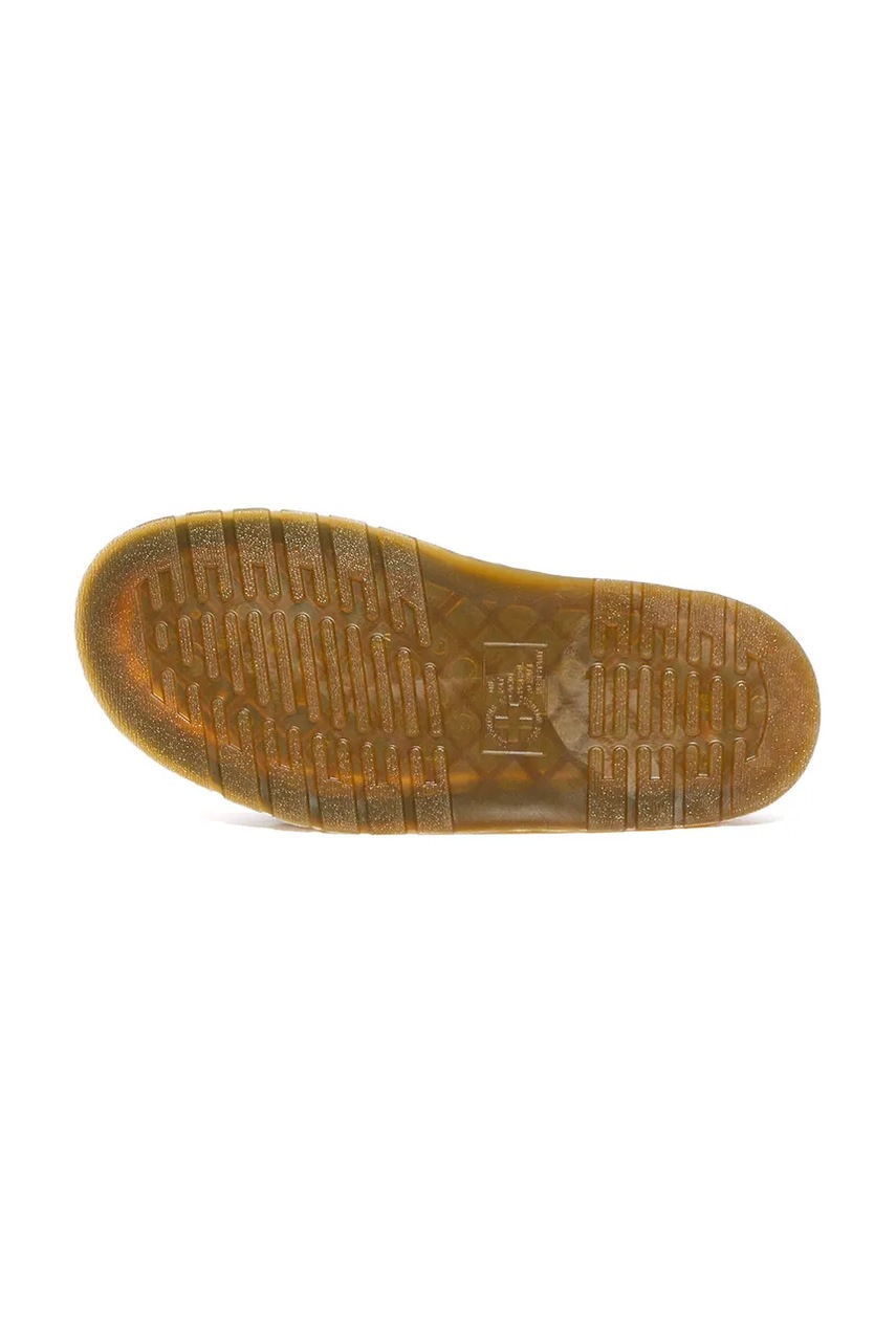 Παντόφλες σουέτ Dr. Martens Josef χρώμα: μαύρο, DM41082001 φωτογραφία