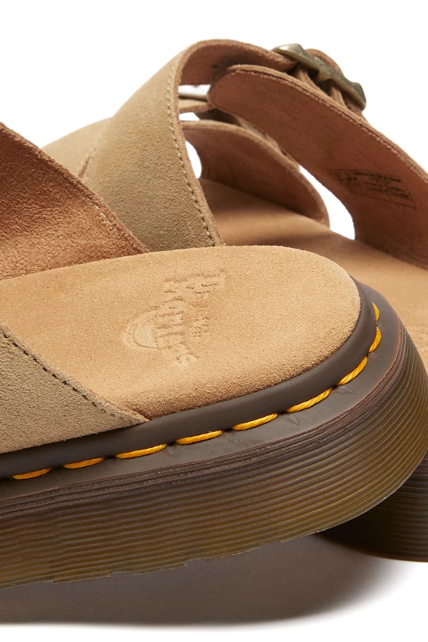 Semišové pantofle Dr. Martens Josef