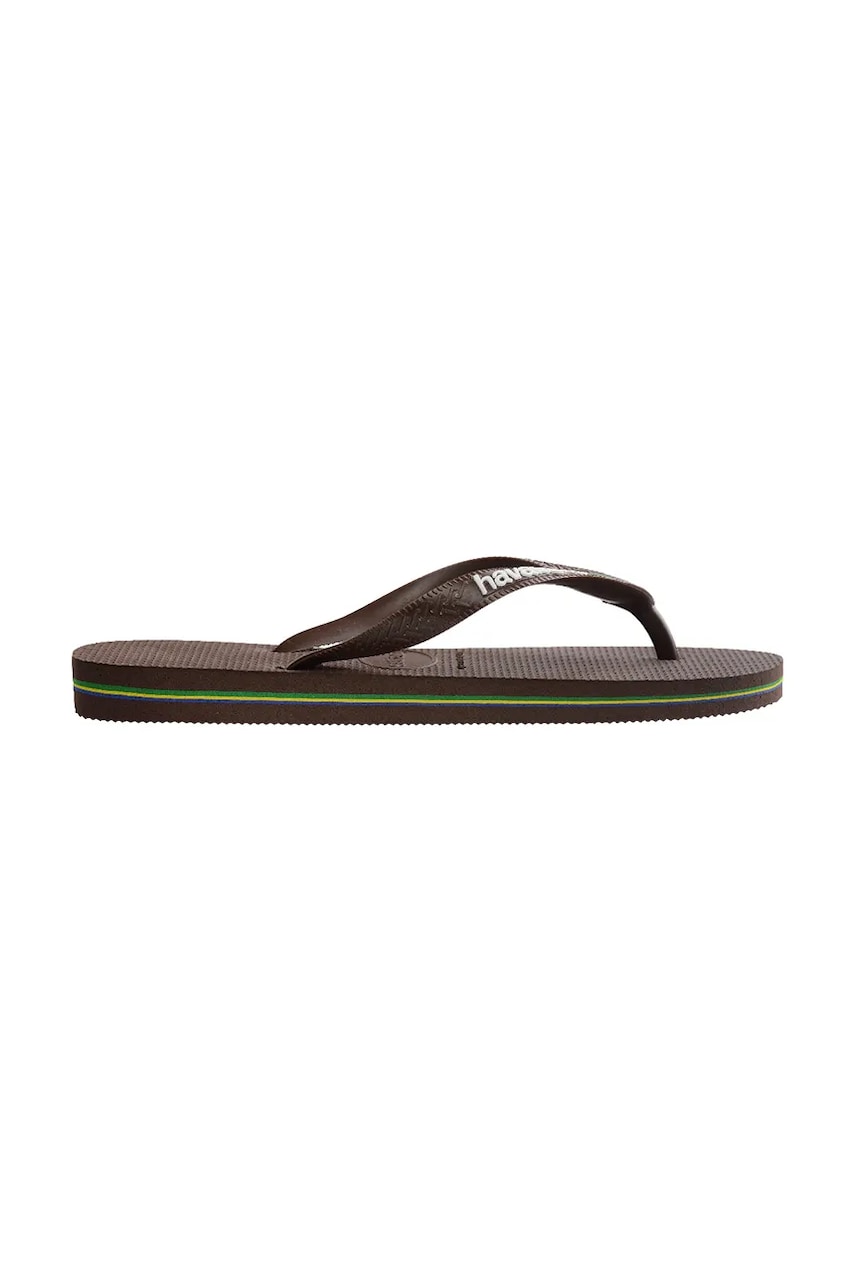 Вьетнамки Havaianas BRASIL LOGO цвет коричневый 4110850.2673 Вьетнамки Havaianas BRASIL LOGO цвет коричневый 4110850.2673