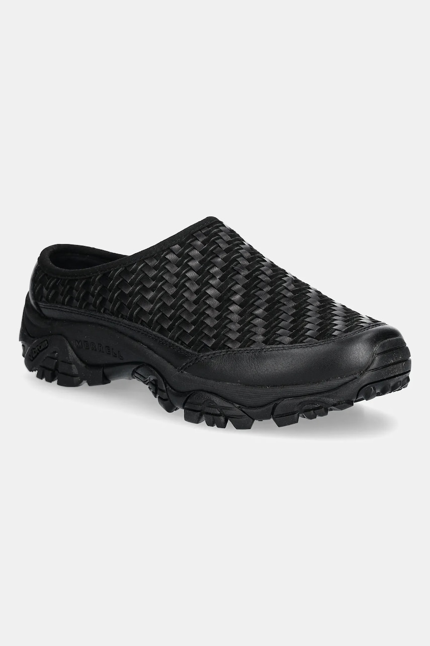 Merrell 1TRL papuci Moab 2 Slide Ltr Woven Se culoarea negru, J2032949
