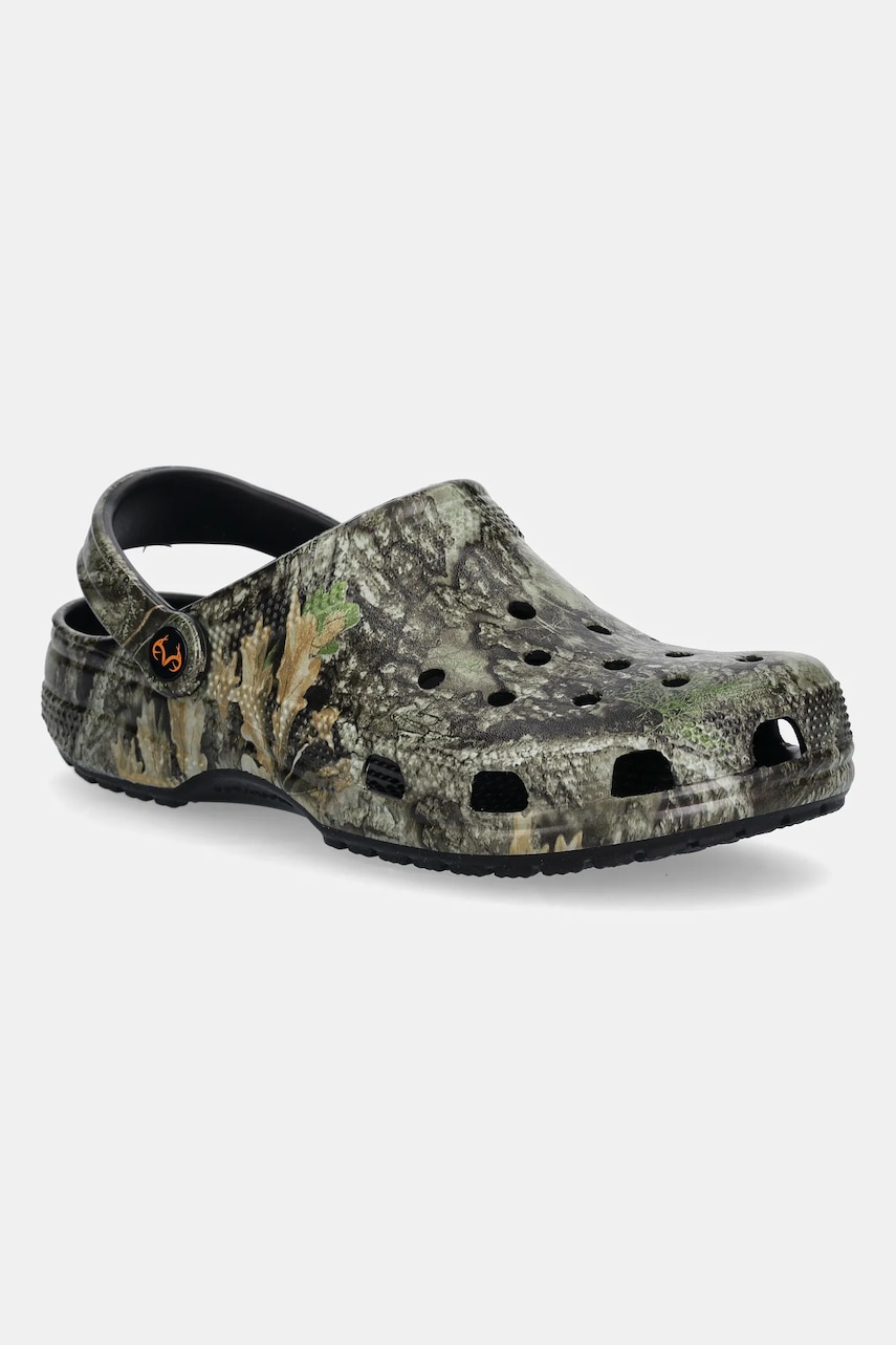 Crocs papuci Classic Realtree Apx Clog culoarea verde, 210099.0H