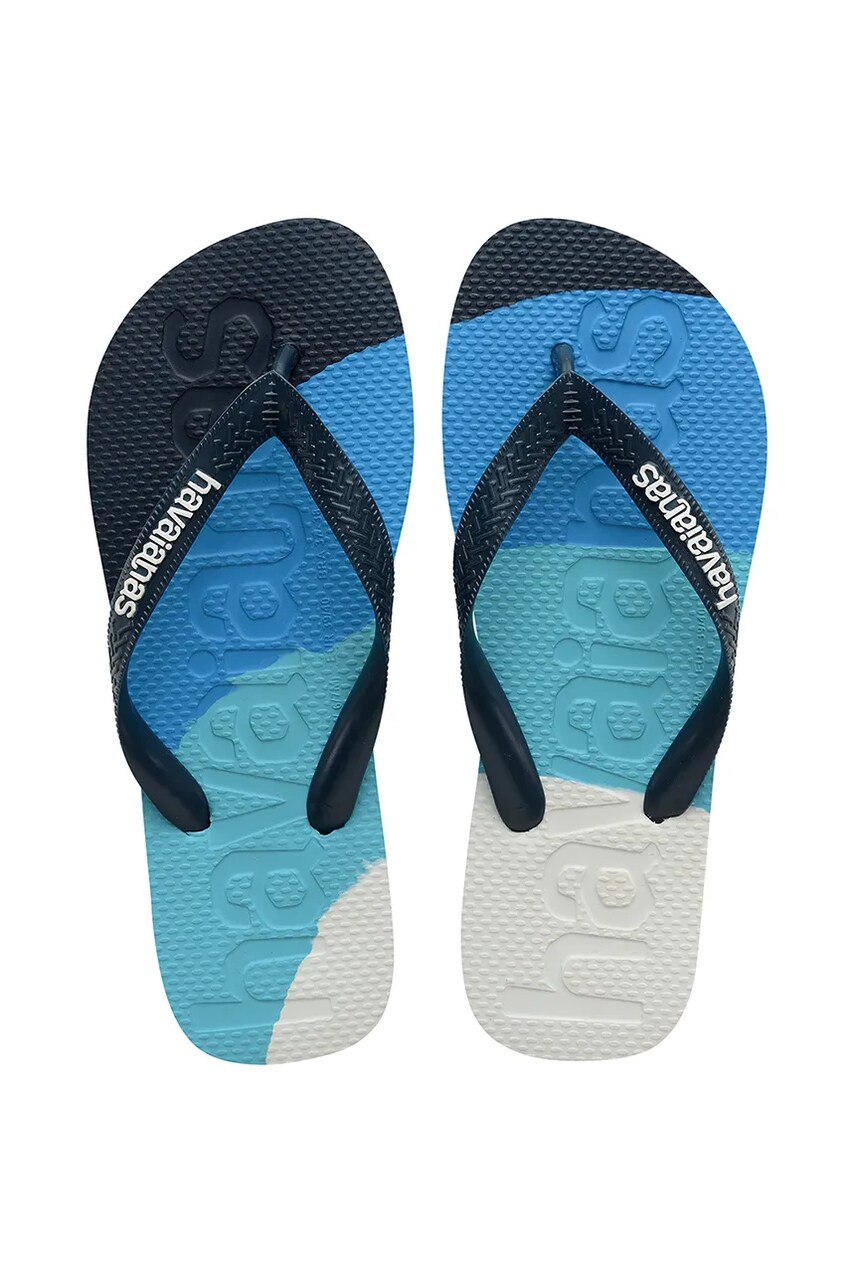 Havaianas slapi LOGOMANIA COLORS II culoarea albastru marin, 4147526.5558