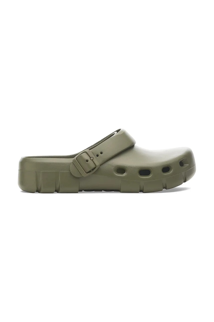Birkenstock papuci Birki-Flow EVA culoarea verde, 1028741