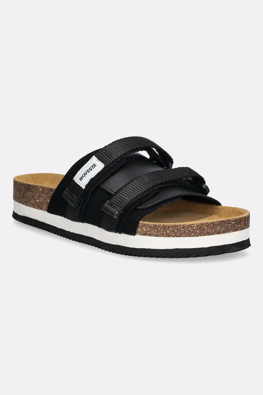 Novesta papuci Partisan culoarea negru, N378001.999701BIA