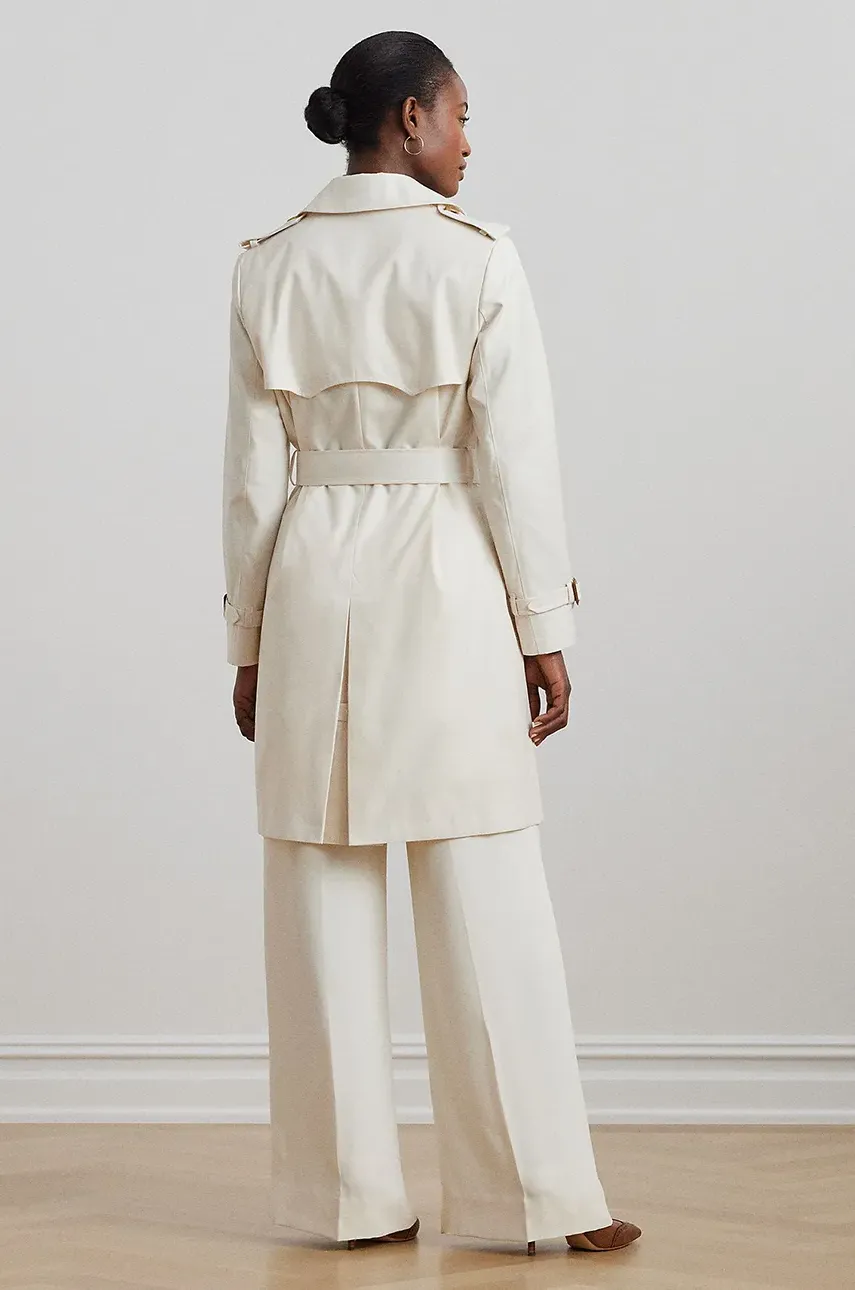 Тренч Lauren Ralph Lauren женский цвет бежевый переходной 297967122 Тренч Lauren Ralph Lauren женский цвет бежевый переходной 297967122