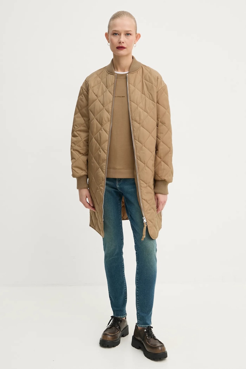 Куртка Marc OPolo женская цвет зелёный переходная oversize 5000005607 Куртка Marc OPolo женская цвет зелёный переходная oversize 5000005607
