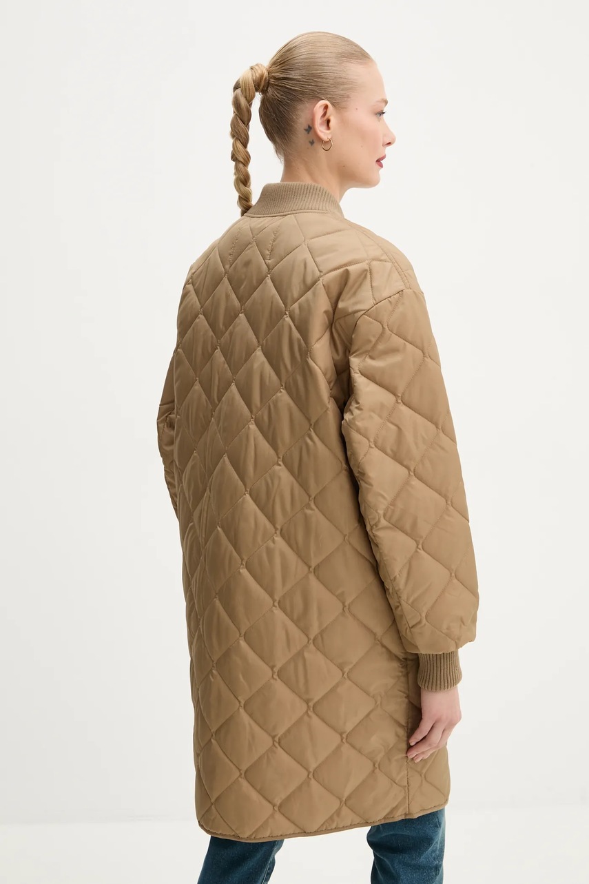 Куртка Marc O`Polo жіноча колір зелений перехідна oversize 5000005607 