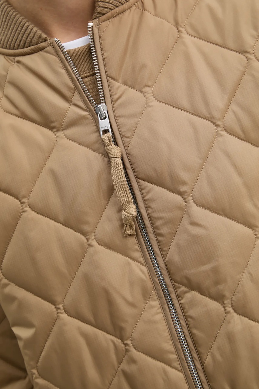 Куртка Marc O`Polo жіноча колір зелений перехідна oversize 5000005607 