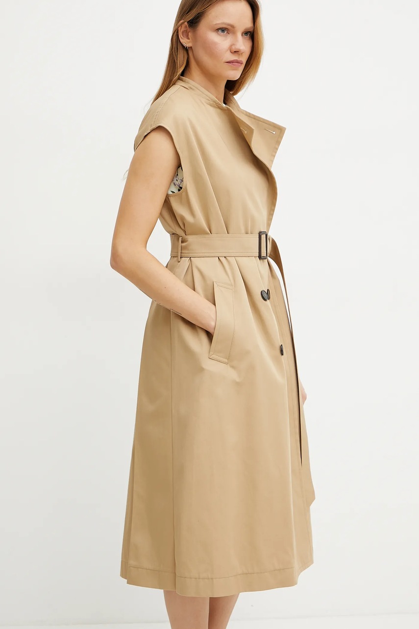 Bavlněný kabát Weekend Max Mara (obrázek 6)