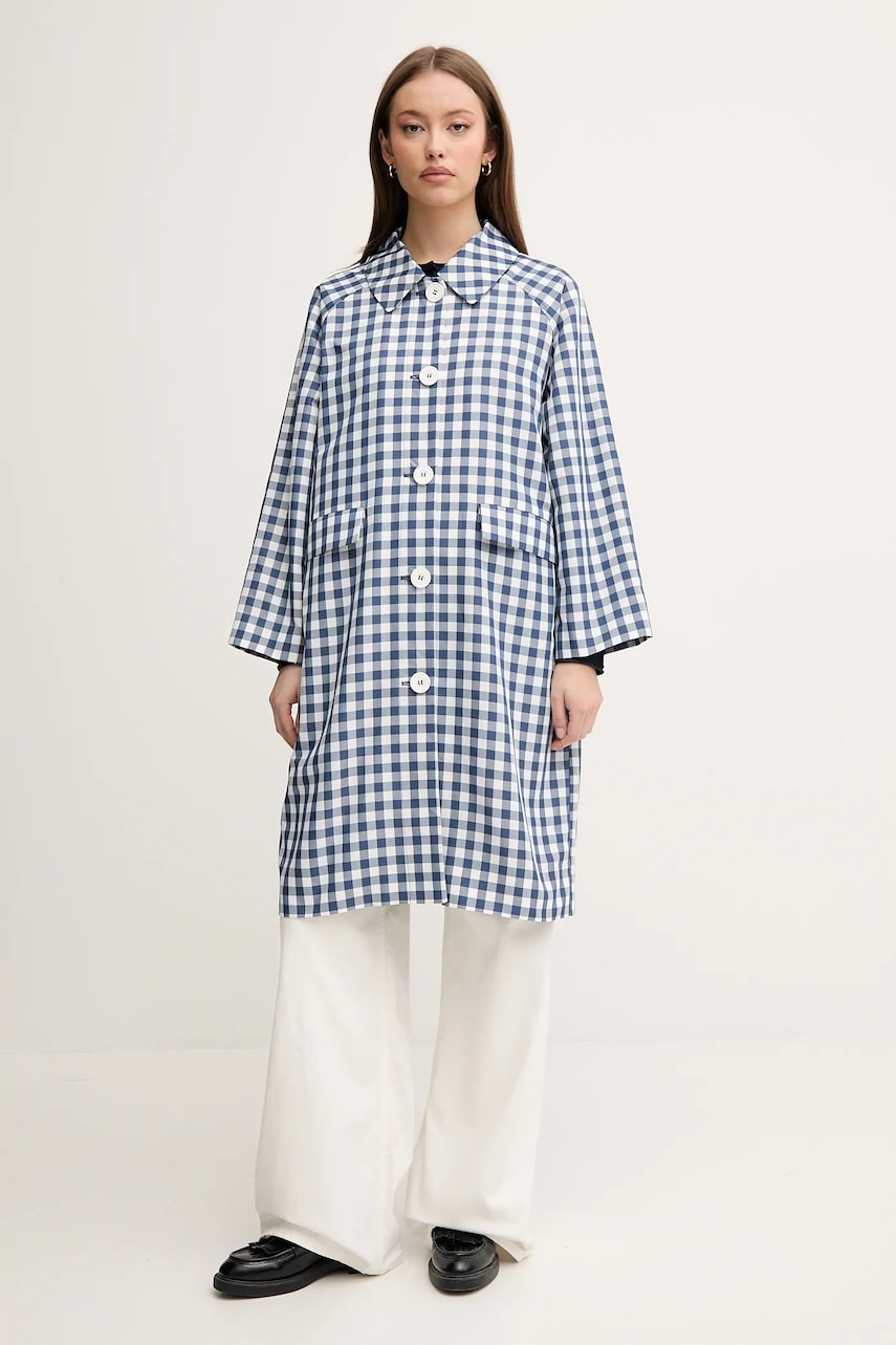 United Colors of Benetton trenci culoarea bleumarin, de tranzitie, 2OPFDN07P