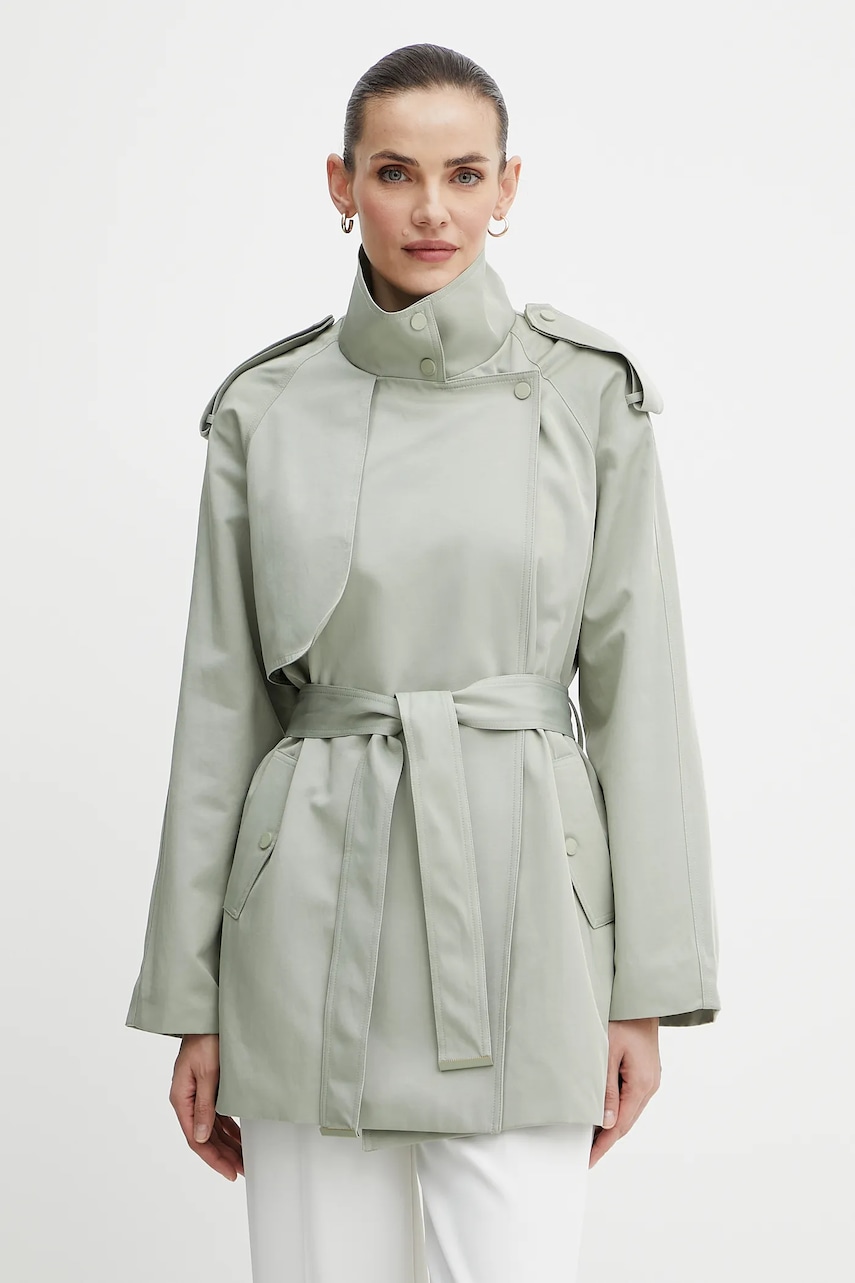 Morgan palton GLINE culoarea verde, de tranzitie, GLINE