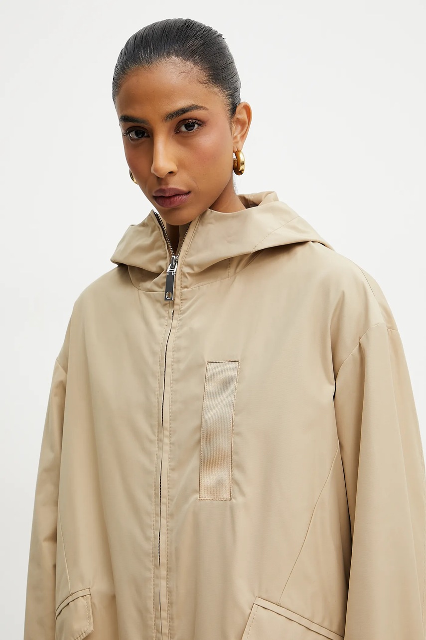 Μπουφάν MAX&Co. χρώμα: μπεζ, 2516081023200 φωτογραφία