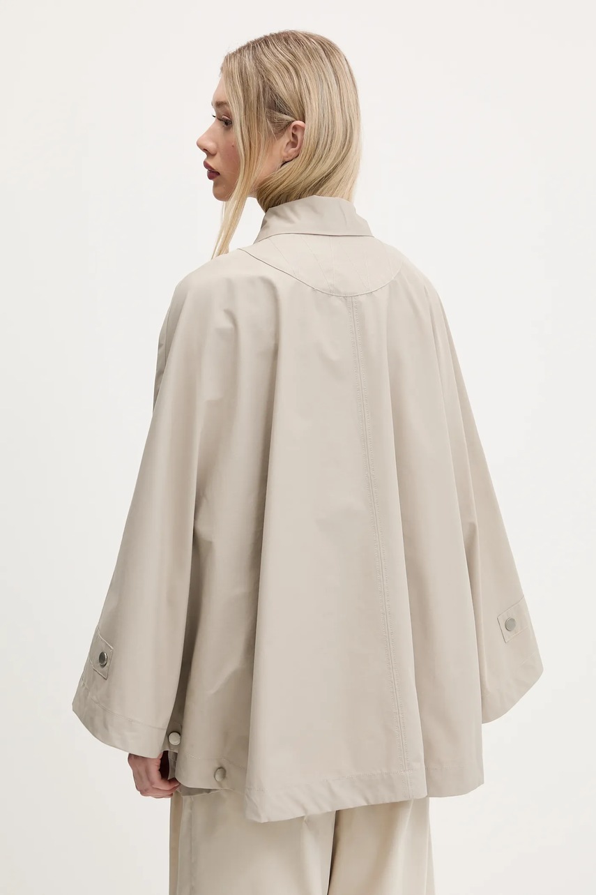 Μπουφάν Bimba Y Lola χρώμα: μπεζ, 251BR0417.10001 φωτογραφία