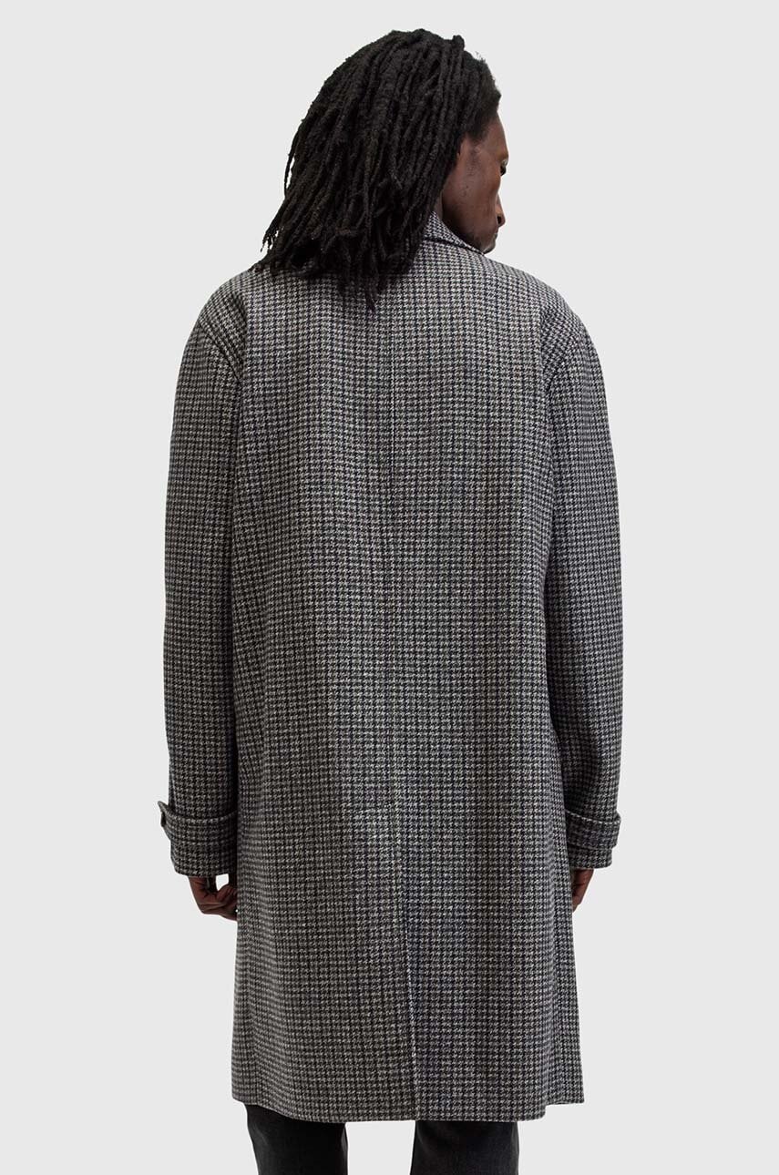 Vlněný kabát AllSaints GOODMAN