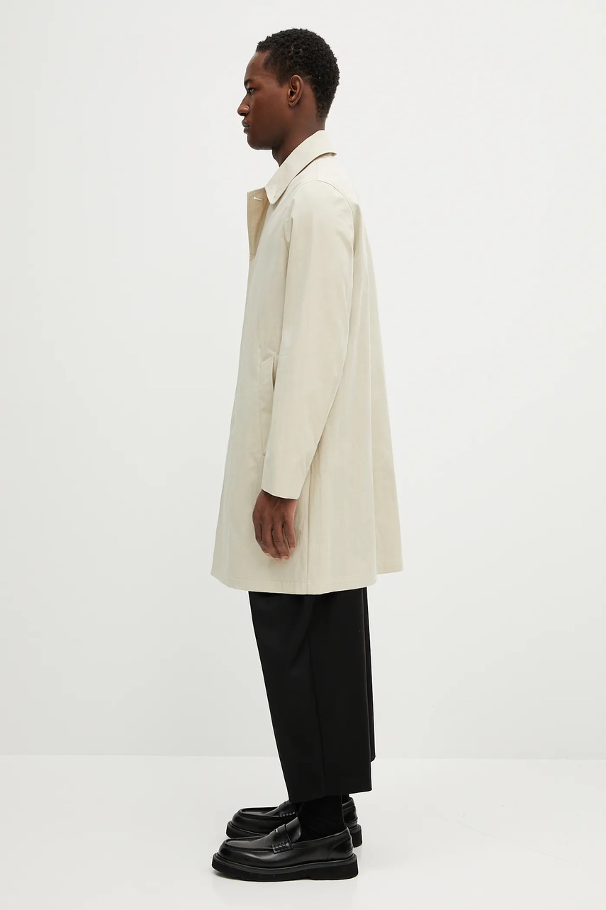 Παλτό Paul Smith χρώμα: μπεζ, M1R-391Y-P02637 φωτογραφία