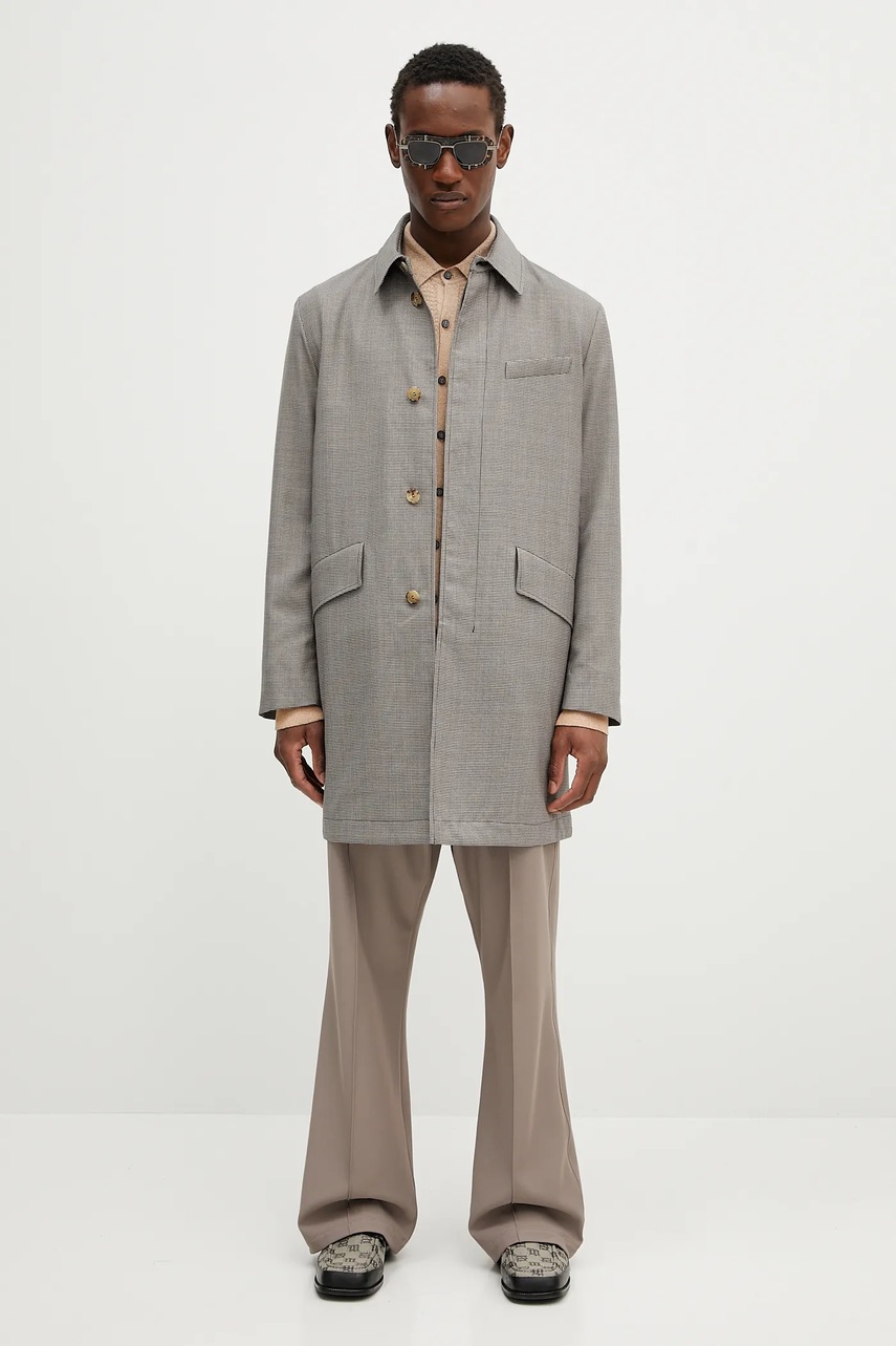 Μάλλινο παλτό Paul Smith φωτογραφία