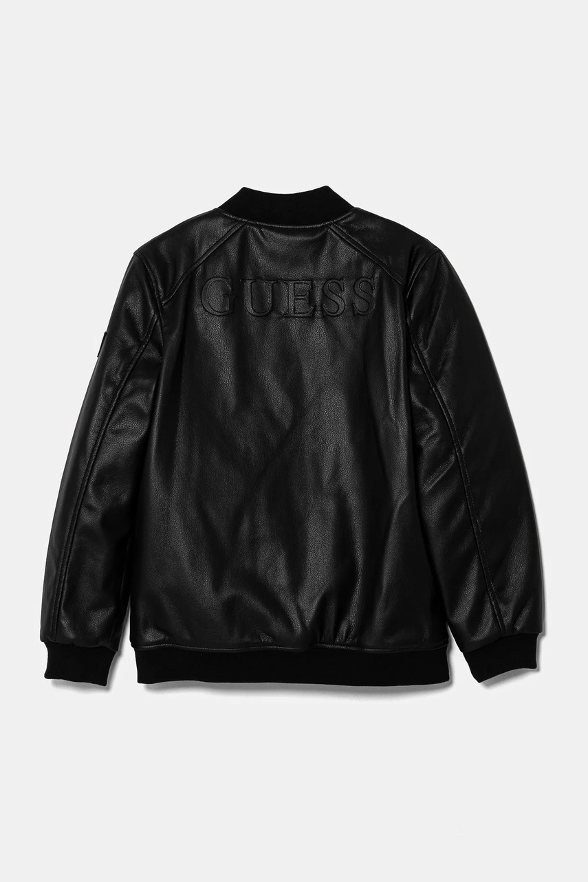 Детская куртка-бомбер Guess цвет чёрный L5RL08 WH2J0