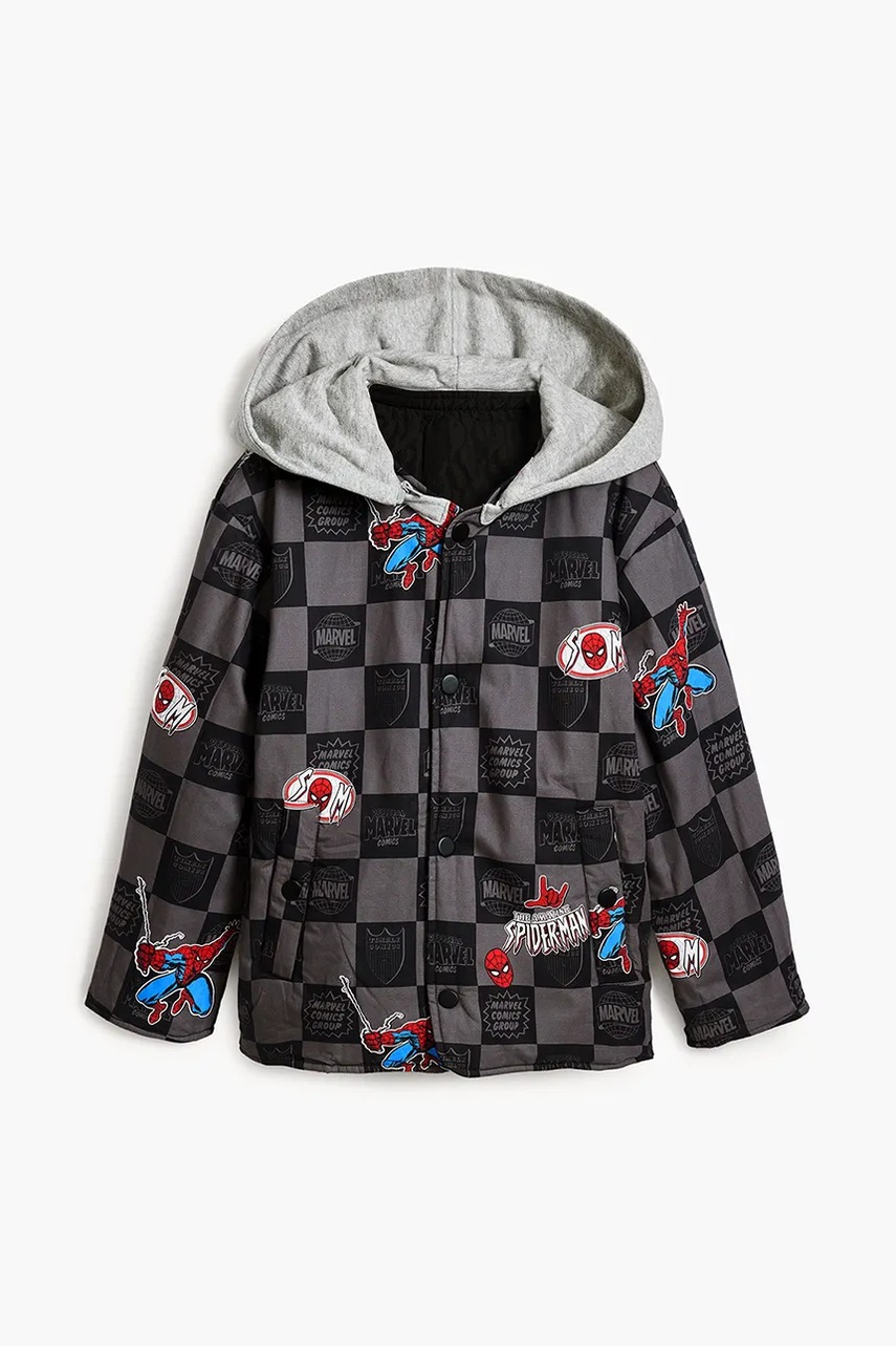 Детская двусторонняя куртка Desigual цвет чёрный 25SBEW02 Детская двусторонняя куртка Desigual цвет чёрный 25SBEW02