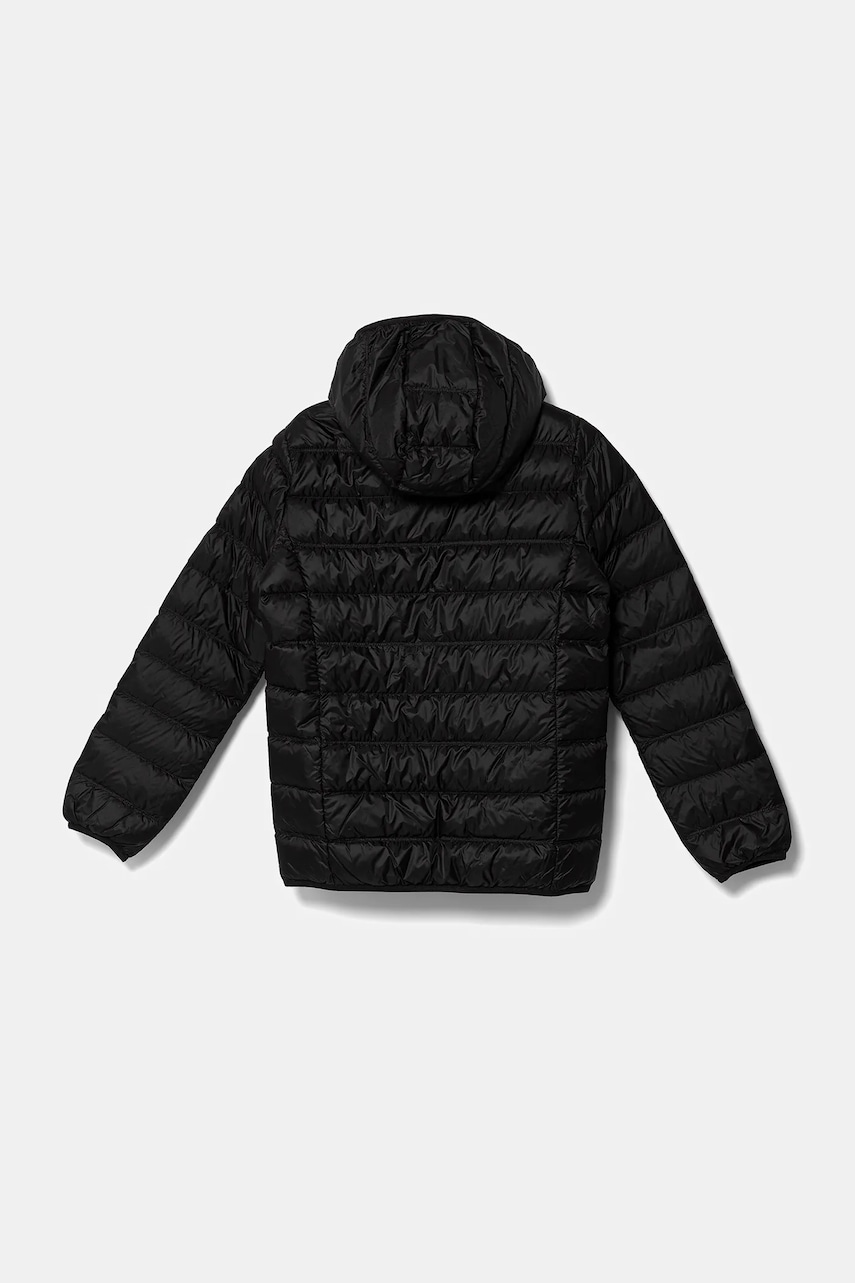 Детская пуховая куртка EA7 Emporio Armani цвет чёрный 7B000035 AF12477 Детская пуховая куртка EA7 Emporio Armani цвет чёрный 7B000035 AF12477