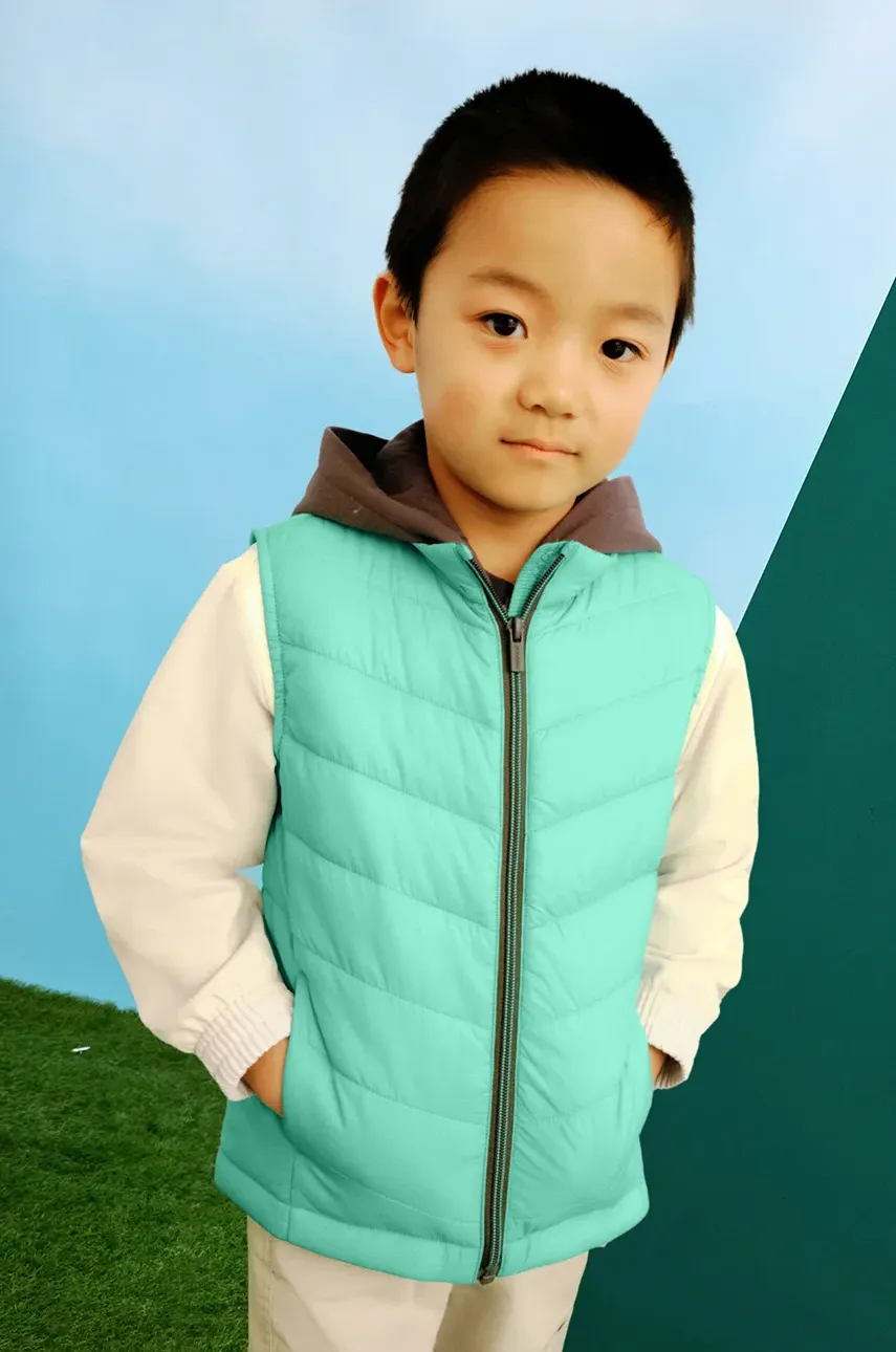 Mayoral vesta copii culoarea verde, 3371