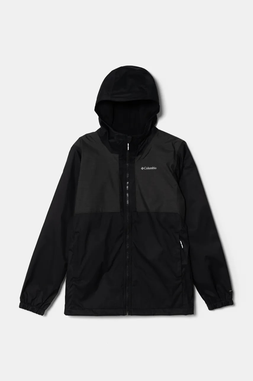 Columbia geaca copii Rainy Trails culoarea negru, 2090101 Columbia geaca copii Rainy Trails culoarea negru, 2090101