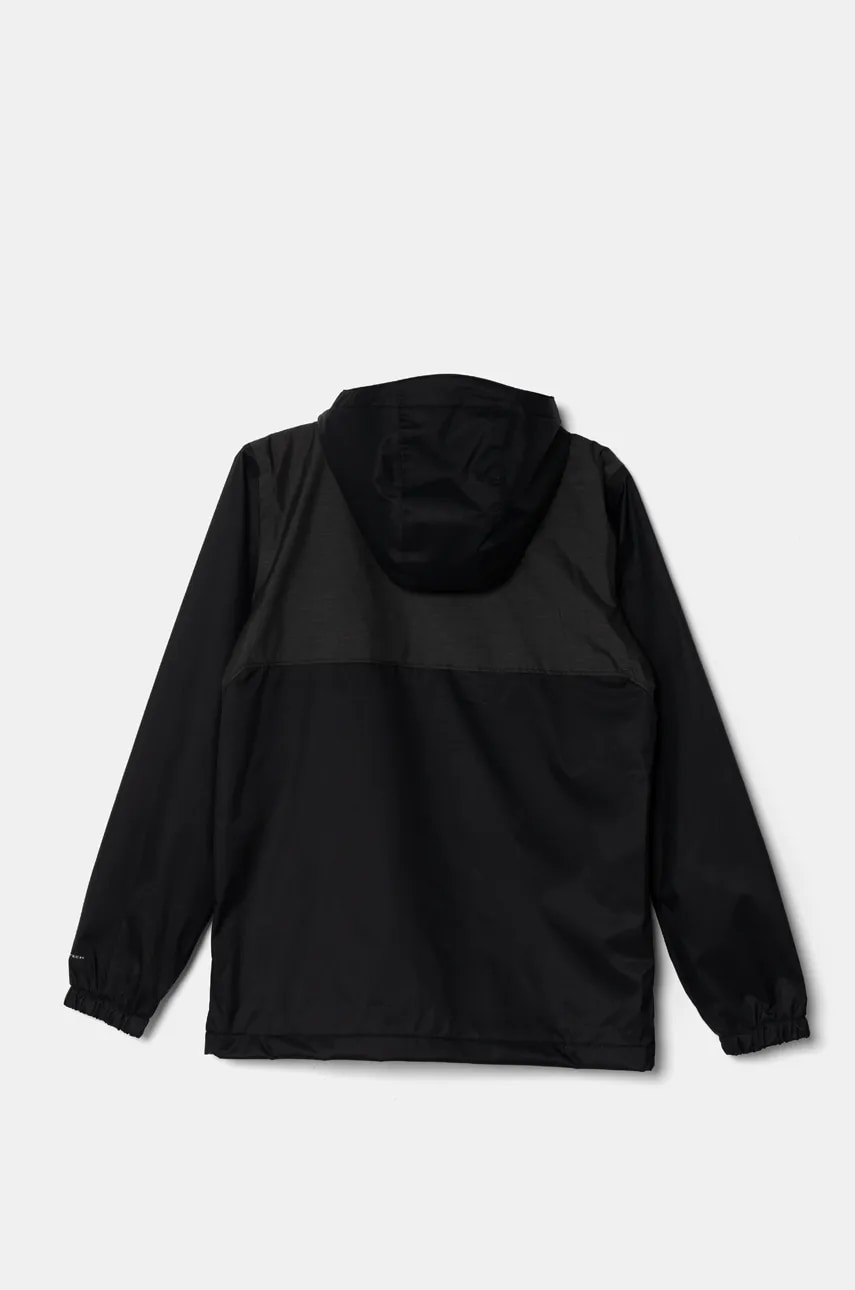 Дитяча куртка Columbia Rainy Trails колір чорний 2090101 Дитяча куртка Columbia Rainy Trails колір чорний 2090101