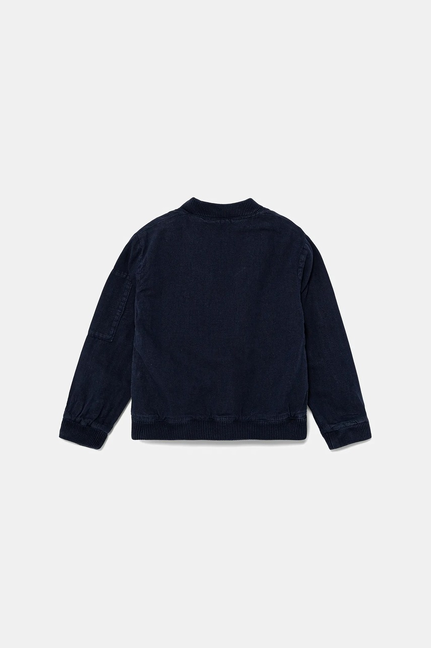 Куртка-бомбер с добавлением льна Guess цвет синий N5GL02 WG5G0 Куртка-бомбер с добавлением льна Guess цвет синий N5GL02 WG5G0