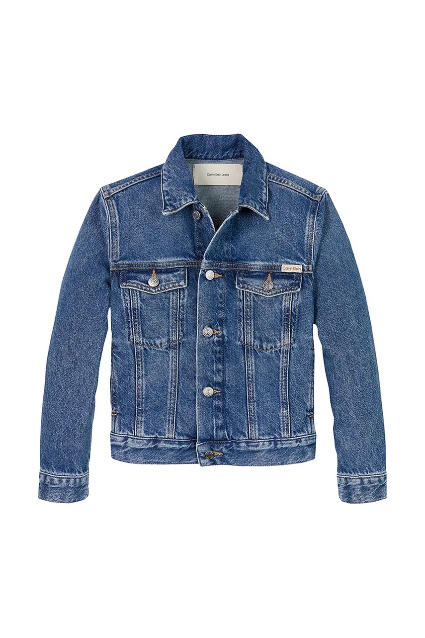 Дитяча джинсова куртка Calvin Klein Jeans IB0IB02505