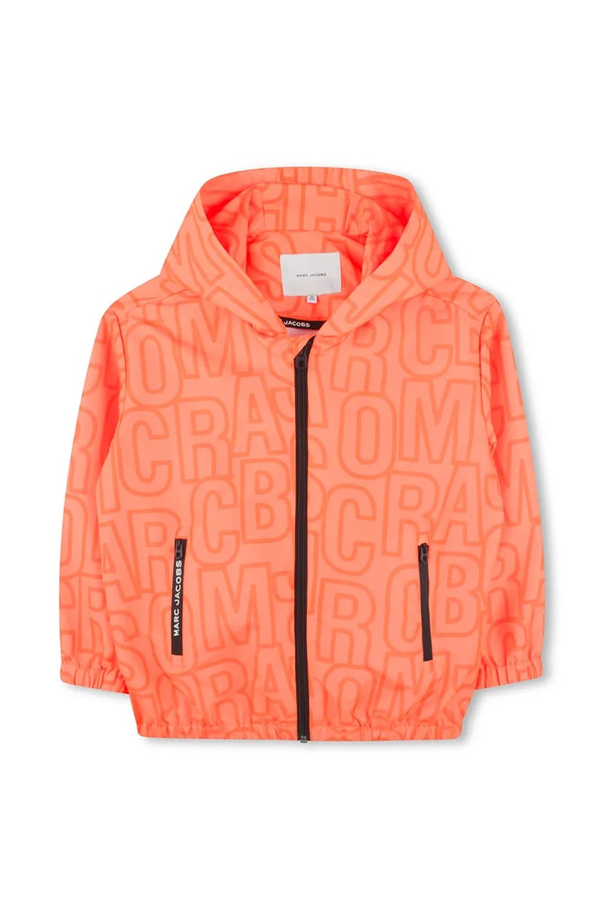 Дитяча куртка Marc Jacobs колір помаранчевий W60423