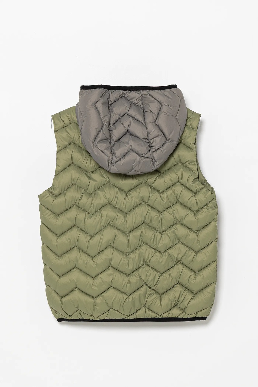 Дитяча безрукавка United Colors of Benetton колір зелений 2TWDCJ00R