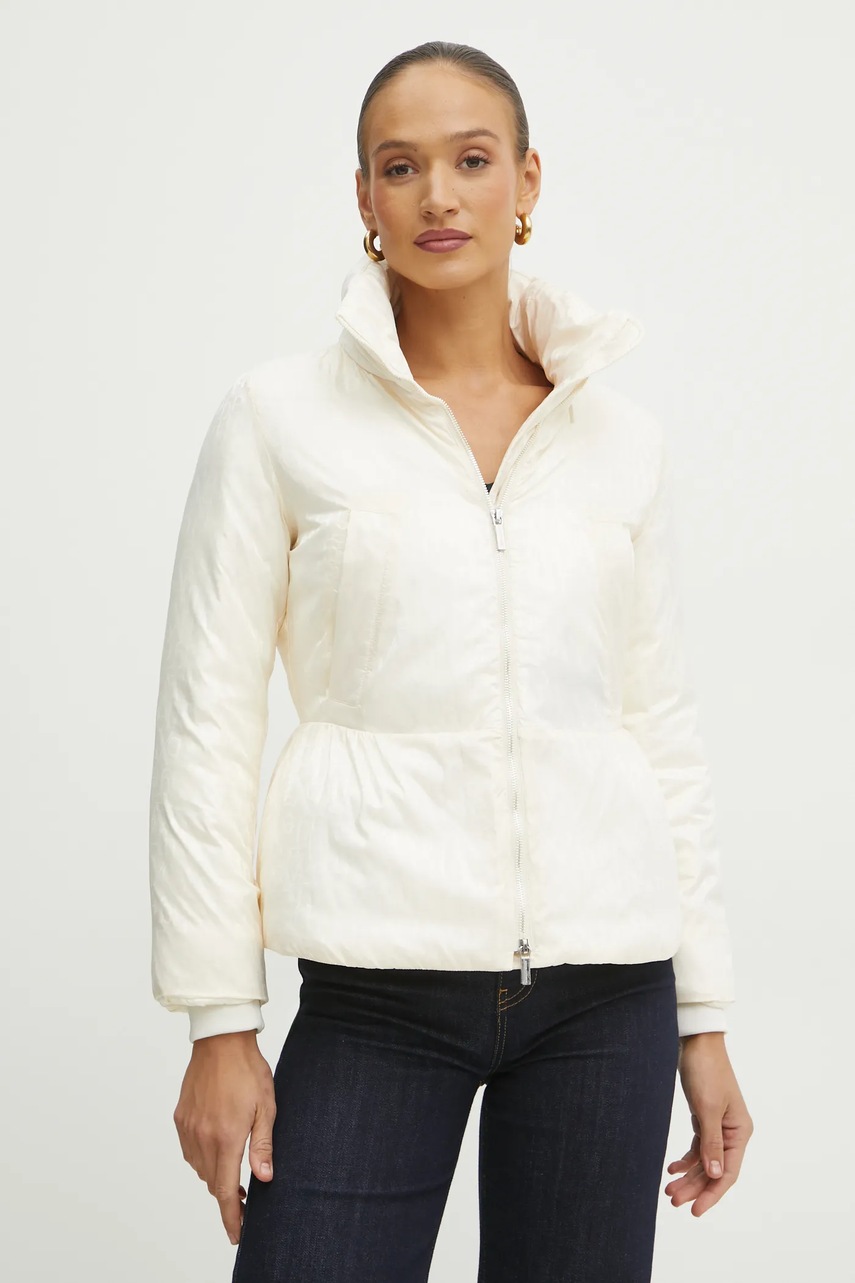 Levně Bunda Armani Exchange béžová barva, zimní, XW000213 AF10852
