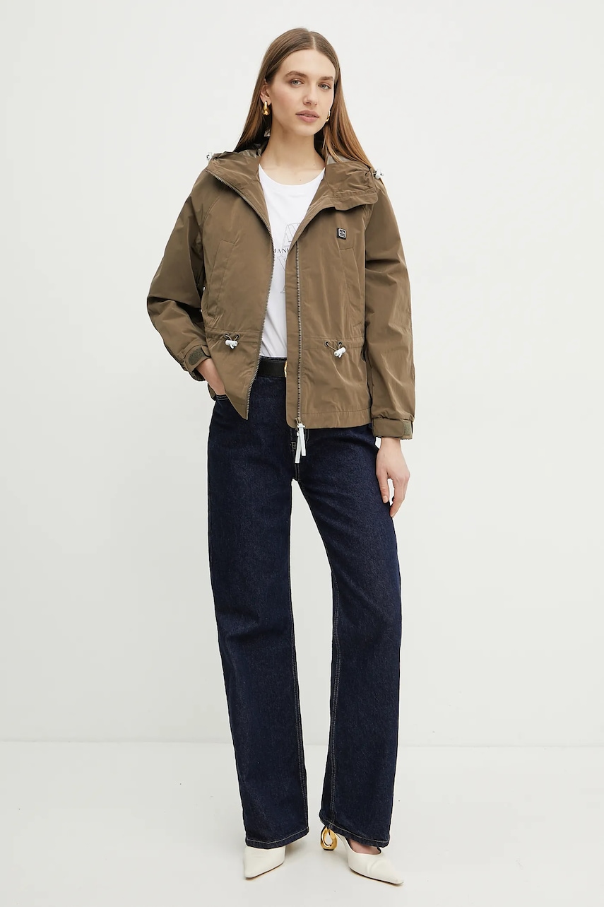Куртка Armani Exchange цвет коричневый переходная XW000216 AF10853 Куртка Armani Exchange цвет коричневый переходная XW000216 AF10853