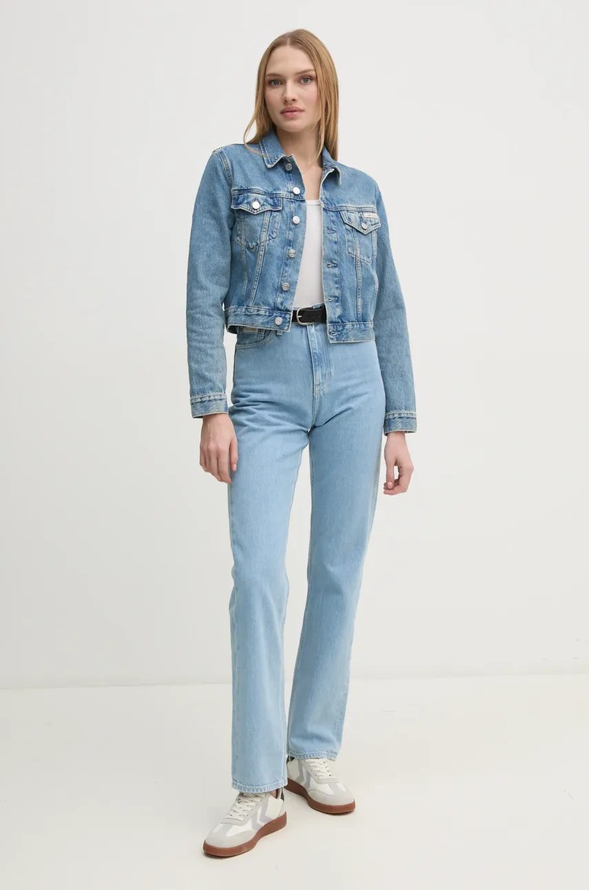 Джинсовая куртка Calvin Klein Jeans женская переходная J20J224542 Джинсовая куртка Calvin Klein Jeans женская переходная J20J224542
