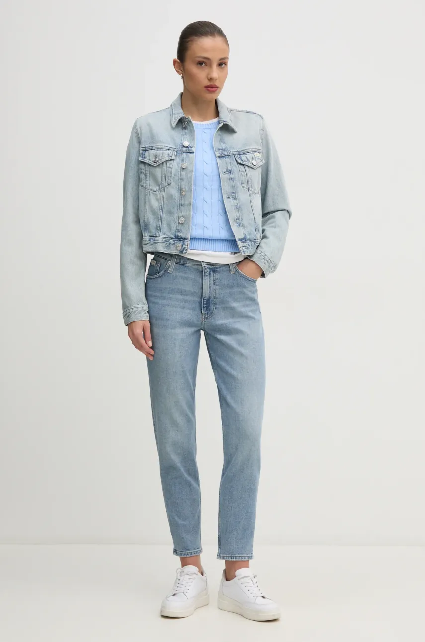 Джинсовая куртка Calvin Klein Jeans женская переходная J20J224544 Джинсовая куртка Calvin Klein Jeans женская переходная J20J224544