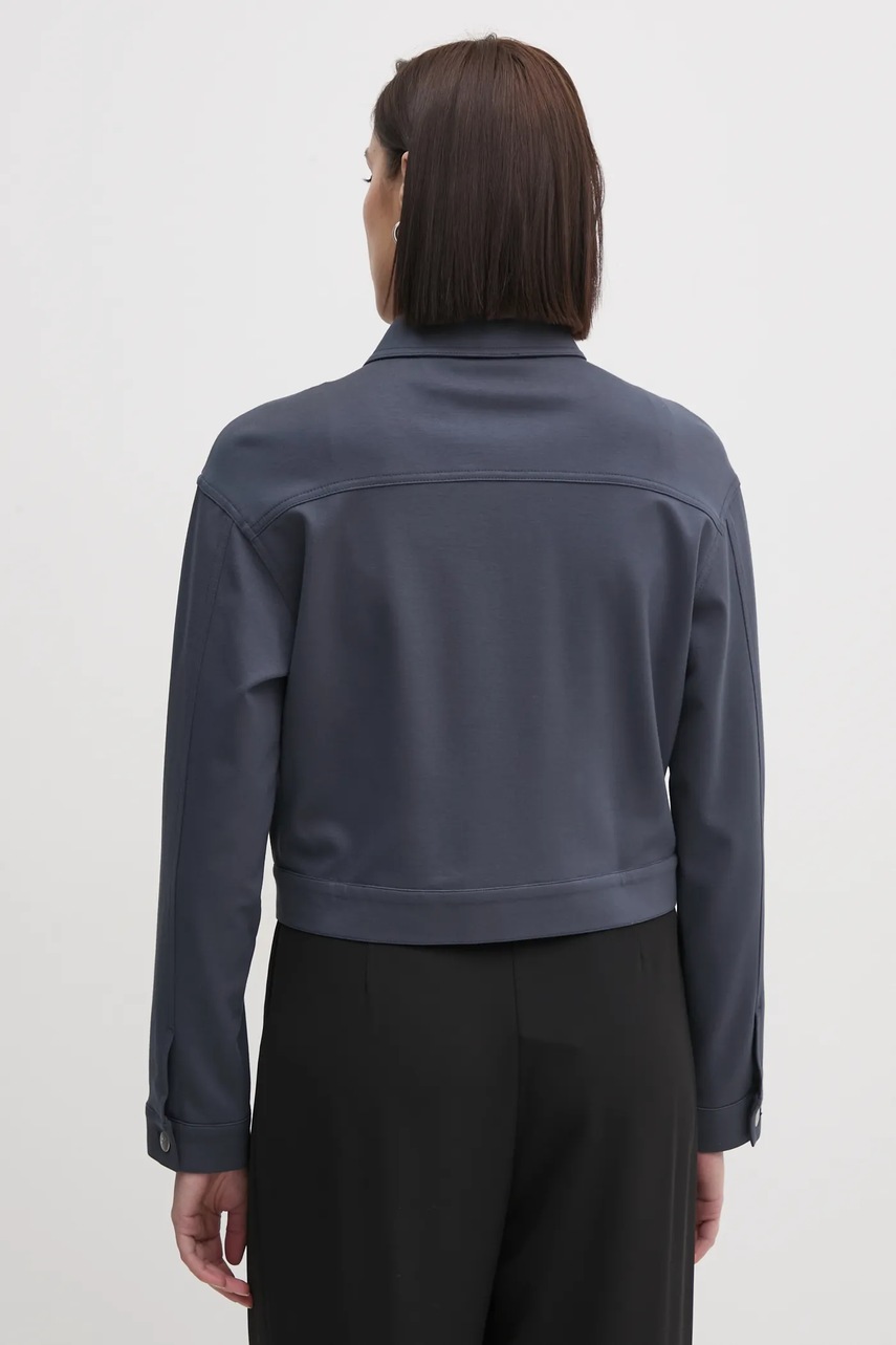 Μπουφάν Calvin Klein Jeans χρώμα: γκρι, J20J225059 φωτογραφία