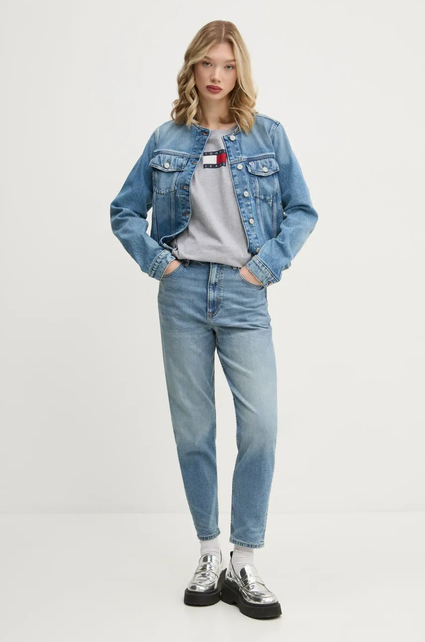 Джинсовая куртка Tommy Jeans женская переходная DW0DW19783 Джинсовая куртка Tommy Jeans женская переходная DW0DW19783