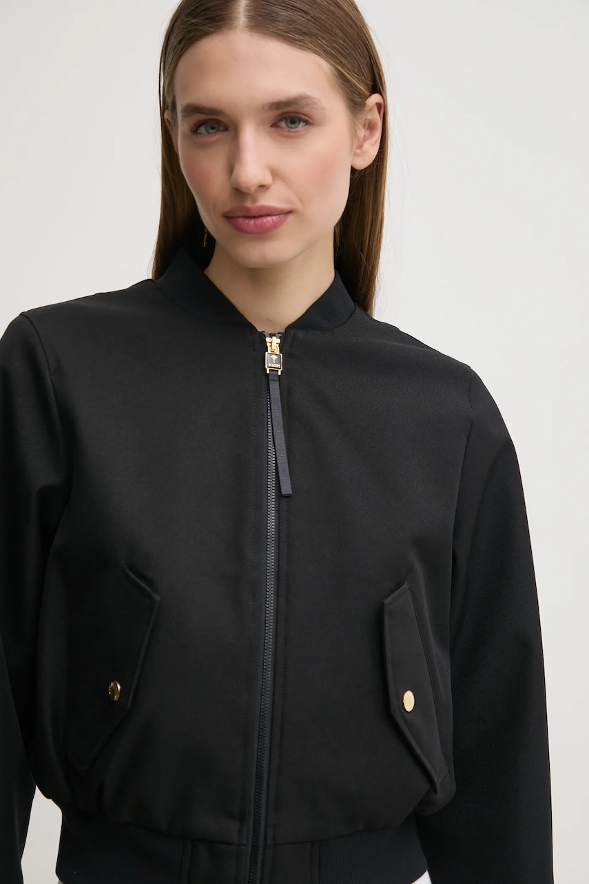 Joop! geaca bomber femei, culoarea negru, de tranzitie, 30044771 10017888 Joop! geaca bomber femei, culoarea negru, de tranzitie, 30044771 10017888