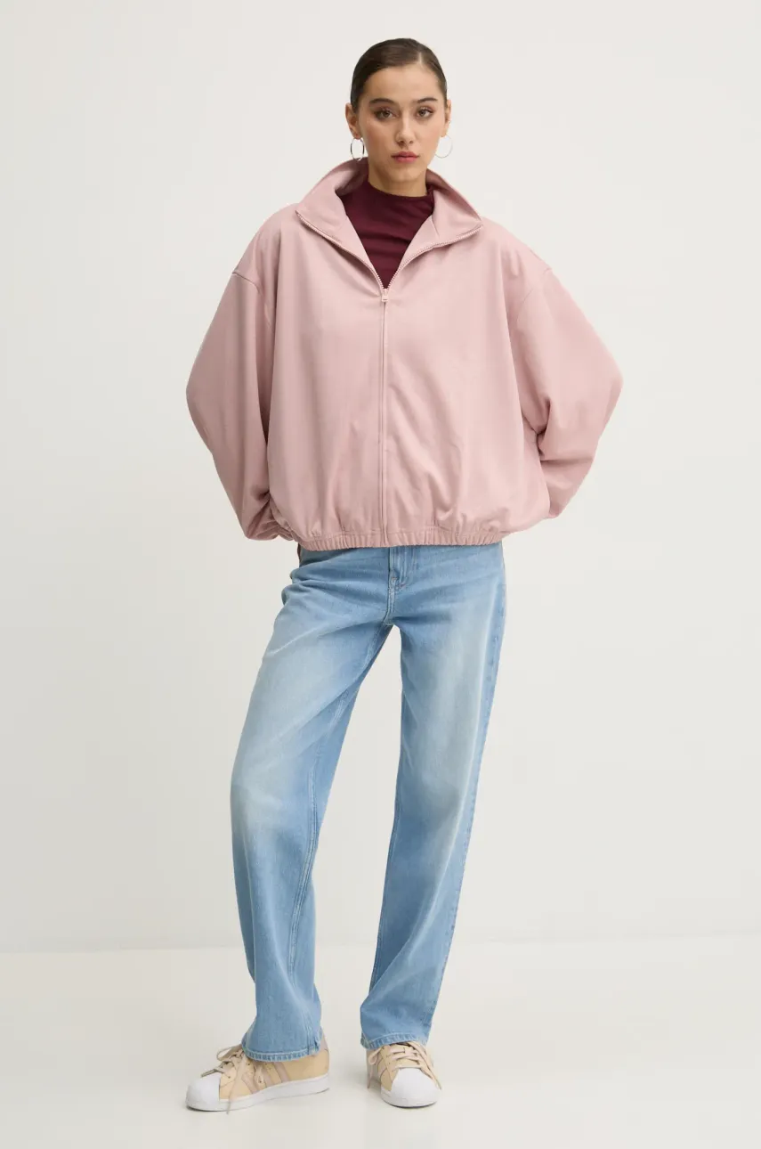 Кофта Hugo Blue женская цвет розовый узор 50531182 Кофта Hugo Blue женская цвет розовый узор 50531182