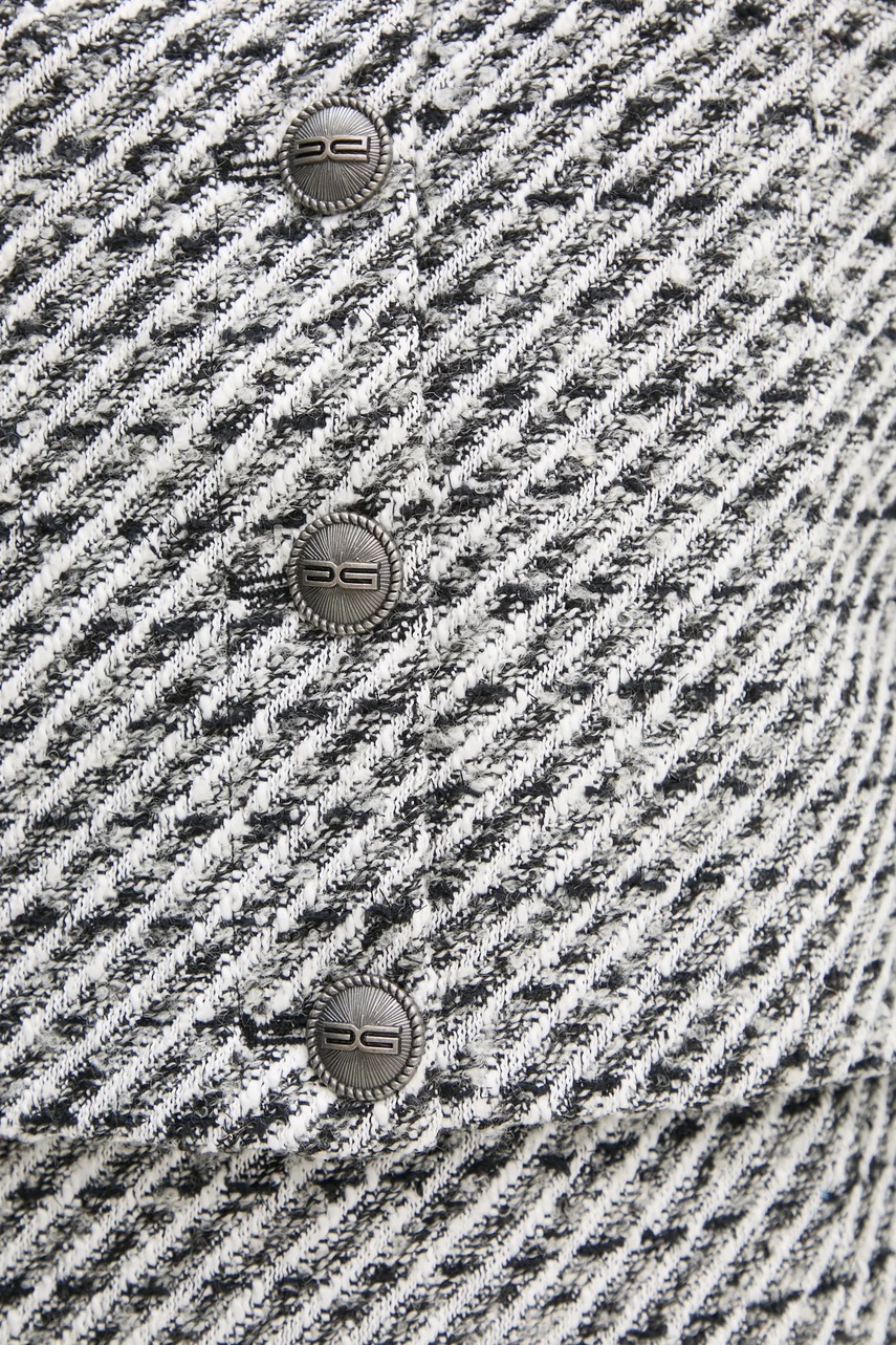 Μπλέιζερ με μίγμα μαλλιού Gestuz χρώμα: άσπρο, 10909601 φωτογραφία