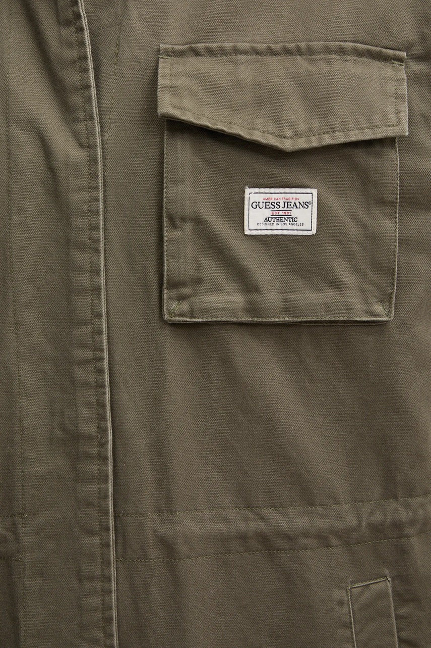 Bavlněná bunda Guess Jeans (obrázek 6)