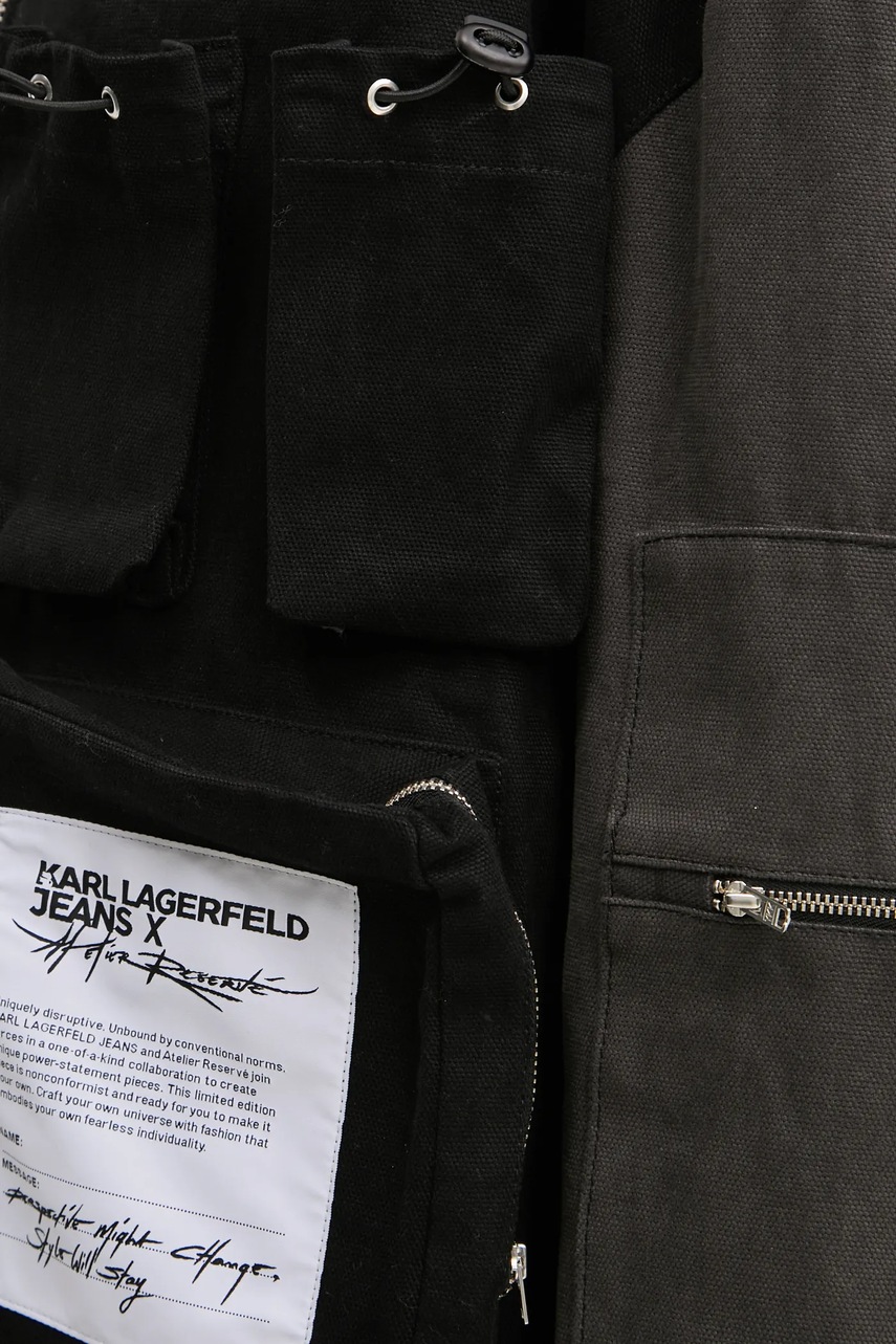 Bavlnená bunda Karl Lagerfeld Jeans