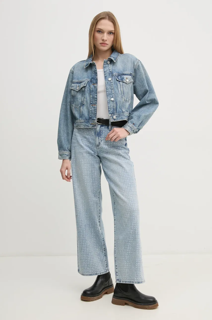 Джинсовая куртка Tommy Hilfiger женская переходная WW0WW43731 Джинсовая куртка Tommy Hilfiger женская переходная WW0WW43731