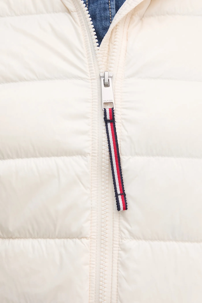 Куртка Tommy Hilfiger жіноча колір бежевий перехідна WW0WW43771 
